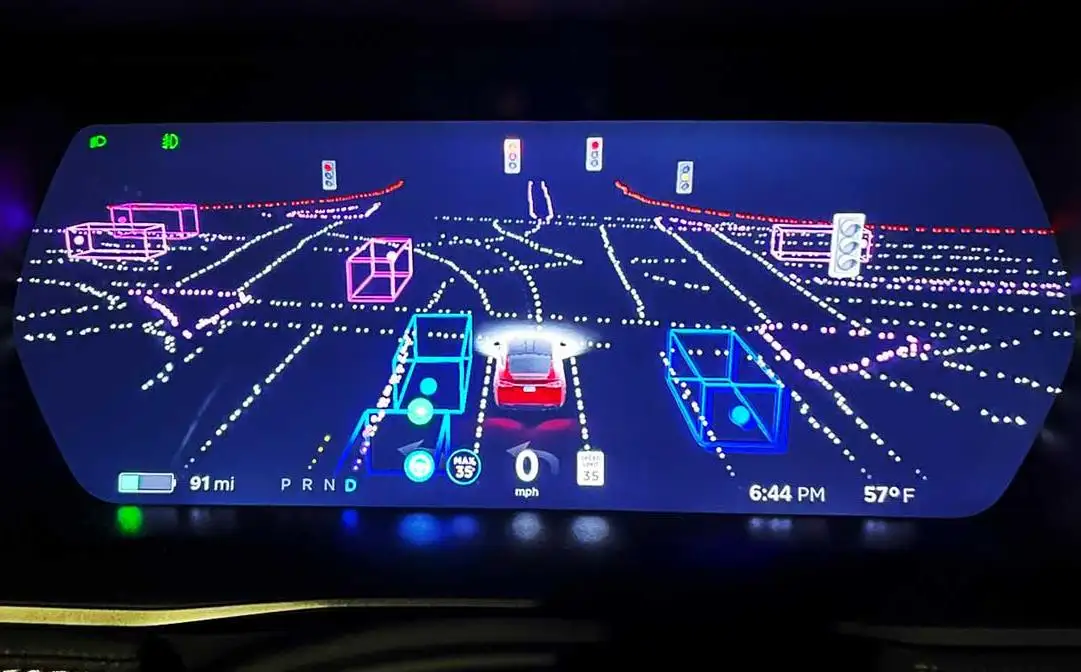 特斯拉Tesla已开始内部部署FSD V12自动驾驶