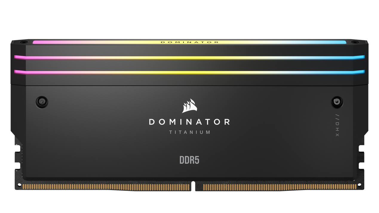 非凡性能 统治全场：海盗船 DOMINATOR TITANIUM统治者泰坦DDR5内存