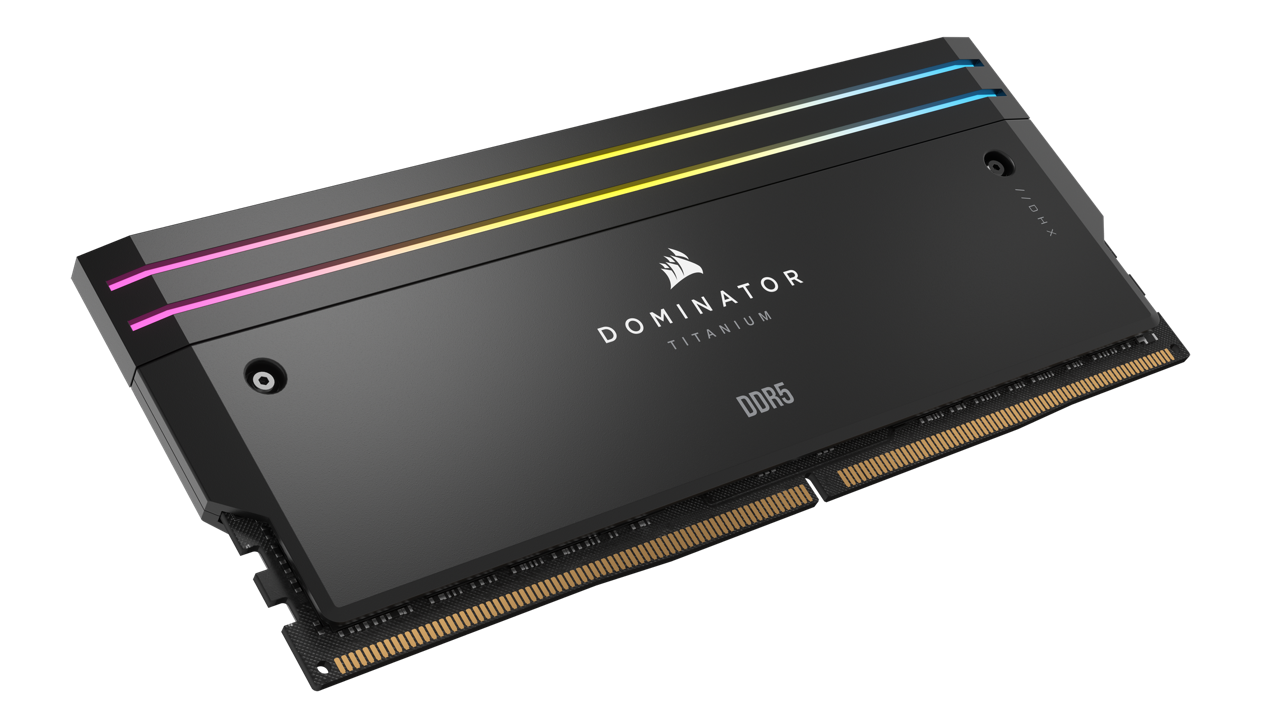 非凡性能 统治全场：海盗船 DOMINATOR TITANIUM统治者泰坦DDR5内存