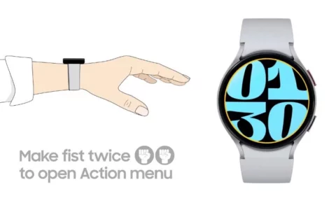 三星Samsung详细介绍了Samsung Galaxy Watch的通用手势