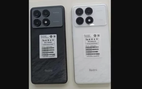 小米xiaomi Redmi K70 / Pro真机曝光：直角中框搭配微弧机身