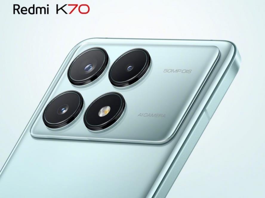 小米xiaomi Redmi K70紫色和蓝色配色设计曝光