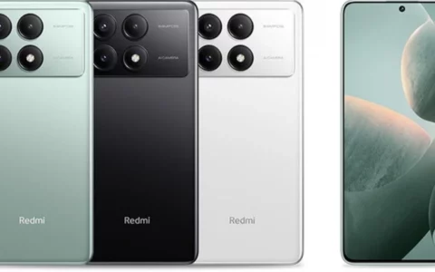 小米xiaomi Redmi K70E首次亮相 配备8300尺寸芯片组和6.67寸120Hz显示屏