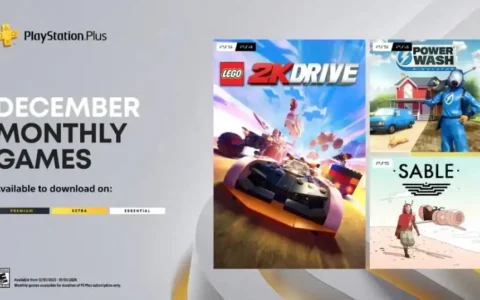 索尼sony：12月的PlayStation Plus月度游戏包括《Sable》和《PowerWash Simulator》