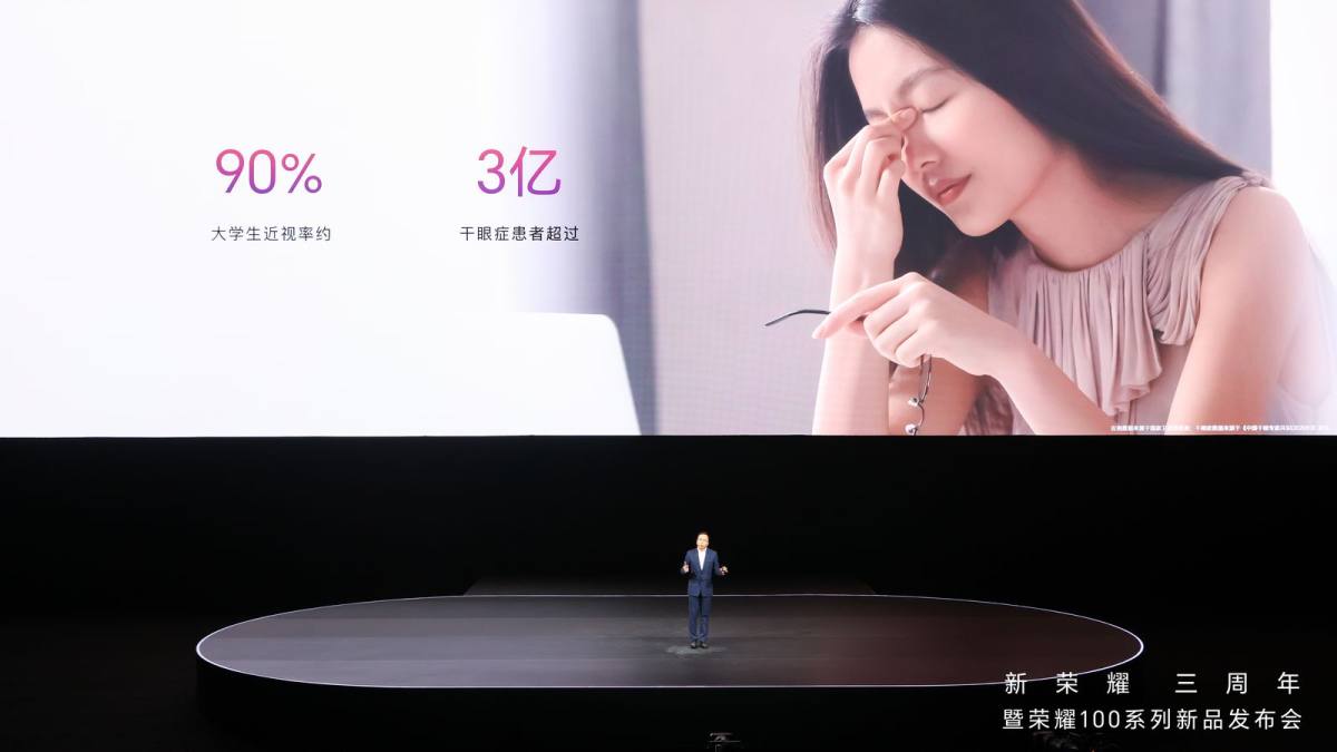 单反级写真相机+荣耀绿洲护眼屏！荣耀100系列正式开售 2499元起