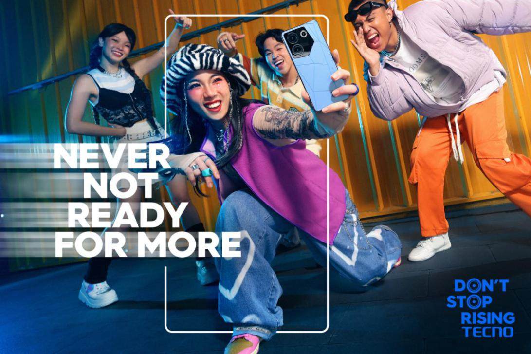 传音TECNO 发起 "Don't Stop Rising"品牌活动，激励菲律宾青年勇攀人生高峰