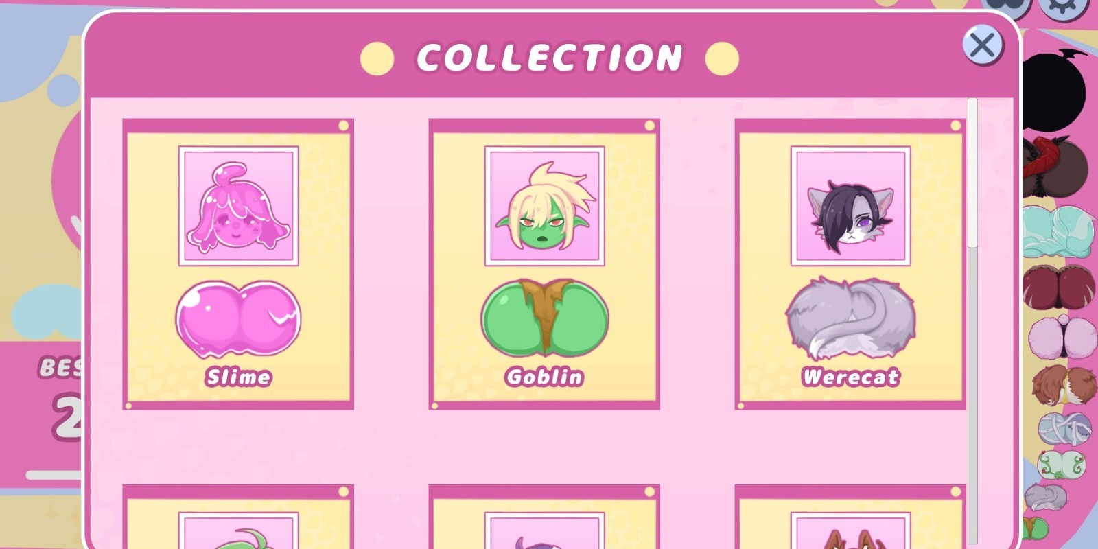 Steam新游《HIP GAME》：收集美臀，叠加进化，成为臀部收藏家！