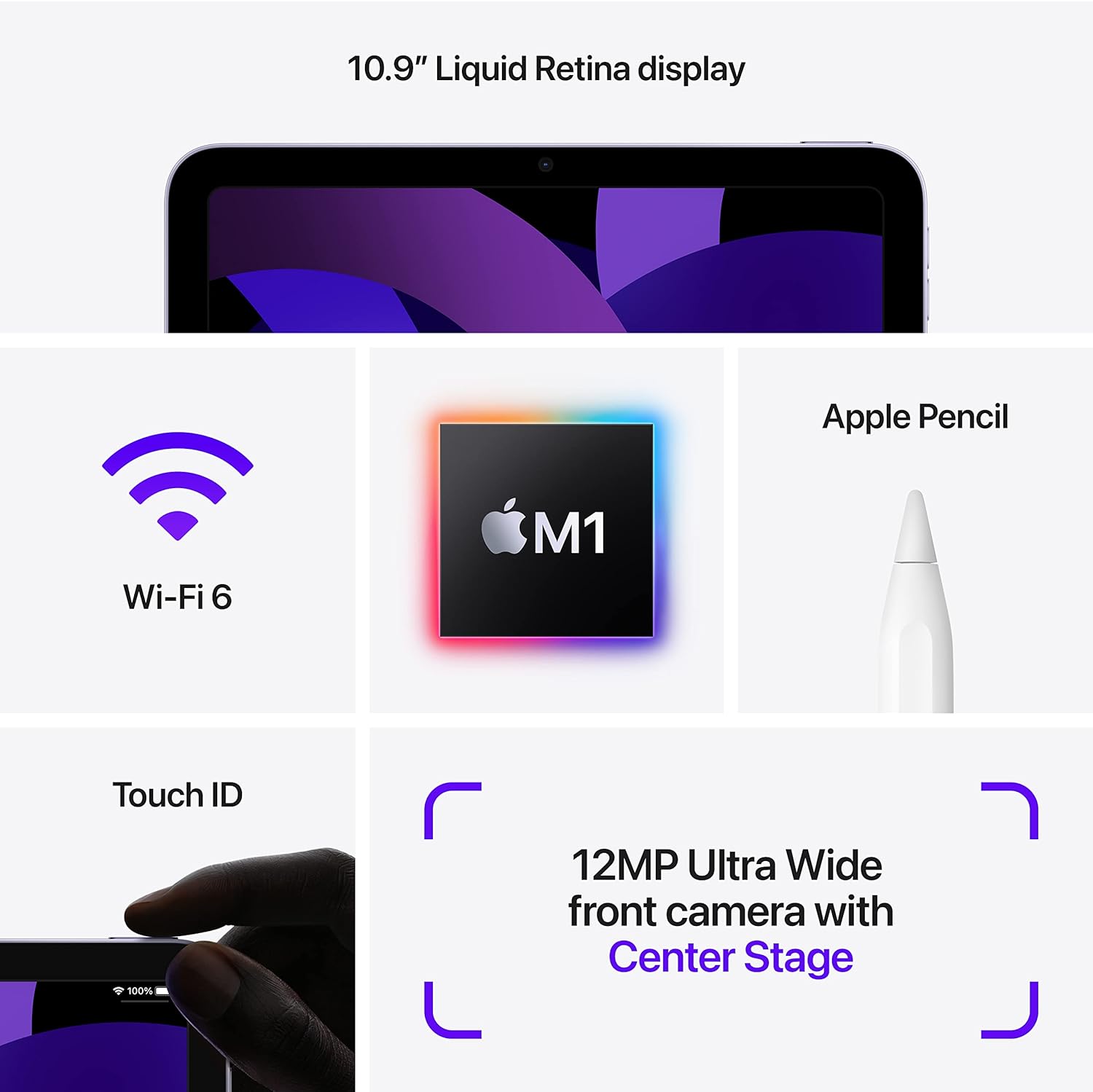 2022款 iPad Air 10.9英寸WiFi/64GB 限时特价 9，美国亚马逊火热促销中！