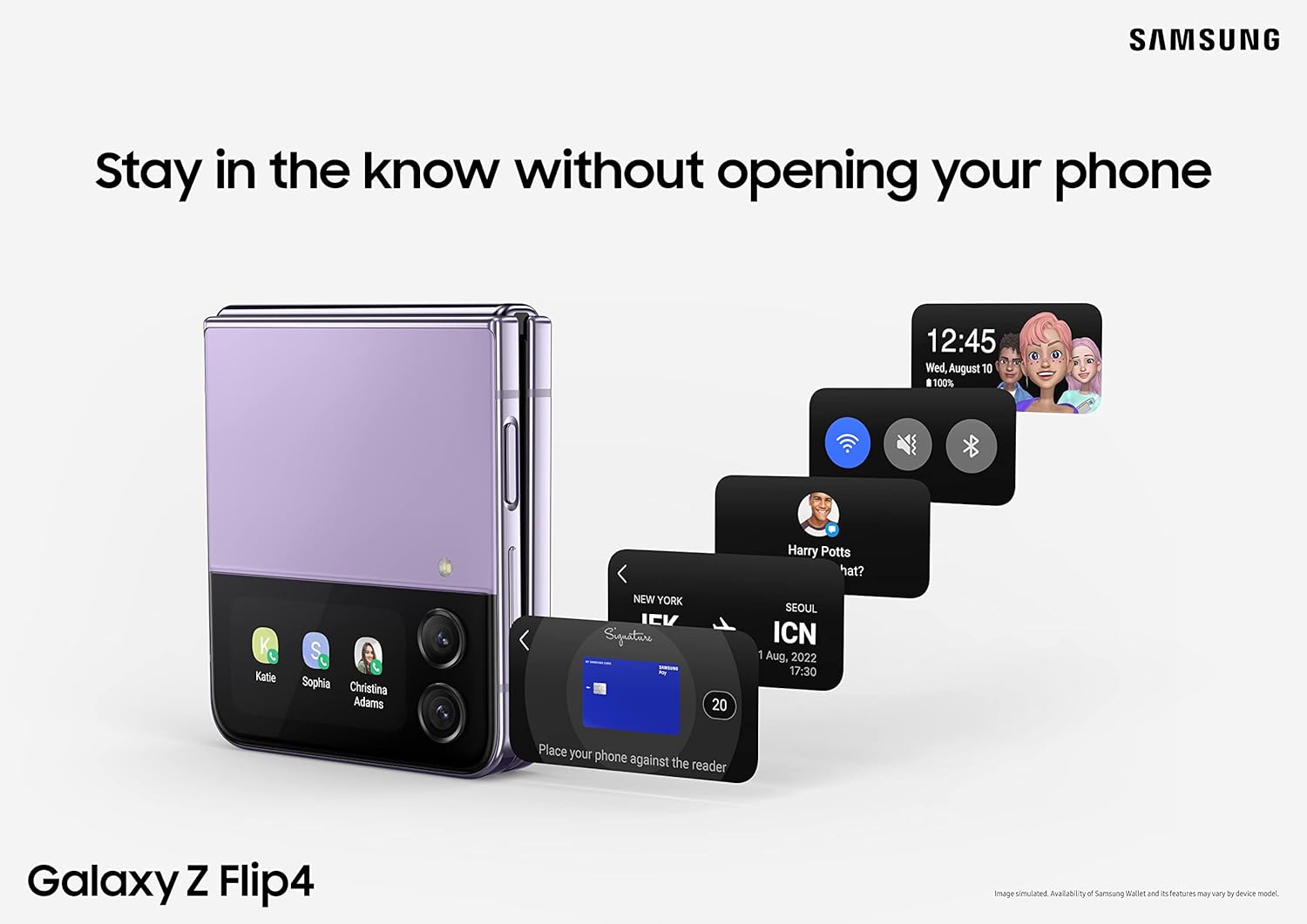 三星SAMSUNG Galaxy Z Flip 4 折叠手机美国亚马逊促销价格649美元