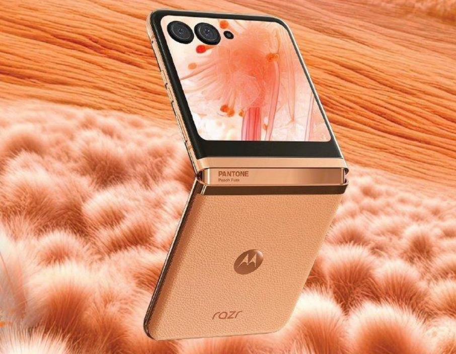 摩托罗拉Motorola moto razr 40 Ultra折叠屏手机推出PANTONE限定粉色 将于明年1月上市