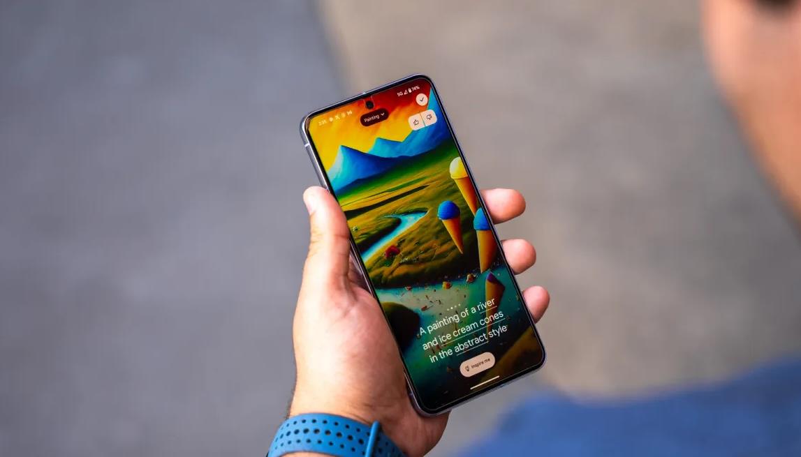消息称谷歌Google Pixel 8的人工智能壁纸将在三星Samsung Galaxy One UI 6.1中出现
