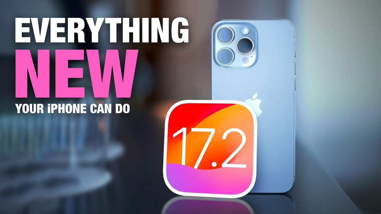 苹果推出全新 iOS / iPadOS 17.2 正式版：新增“手记”应用及更多功能更新
