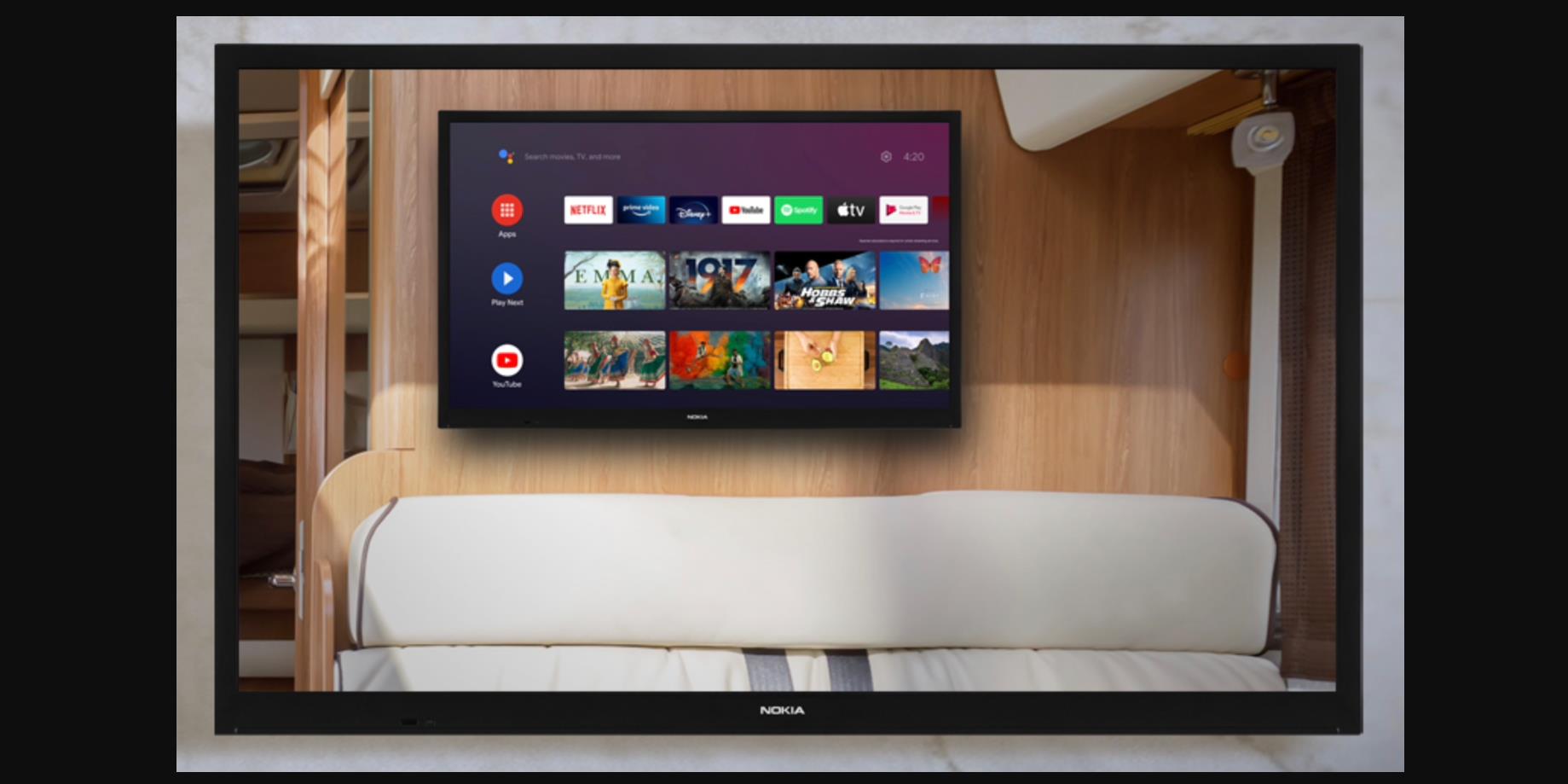 奥地利公司Streamview推出新款43英寸诺基亚电视Nokia TV 售价498.55欧元