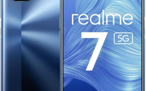 真我Realme 7 5G 手机 128GB/8GB RAM德国亚马逊特惠，仅售194.20欧元！