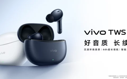 vivo TWS 3e正式发布  沉浸环绕音质打造音乐头等舱