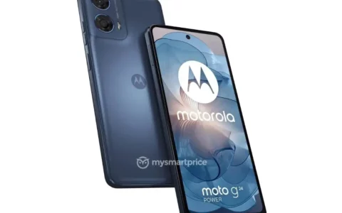 摩托罗拉MOTOROLA Moto G24 Power手机渲染图曝光