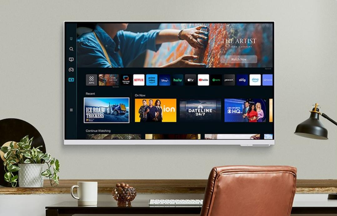 即时折扣45%！ 美国Samsung Store三星27英寸M70C Smart Monitor优惠250美元，售价299.99美元