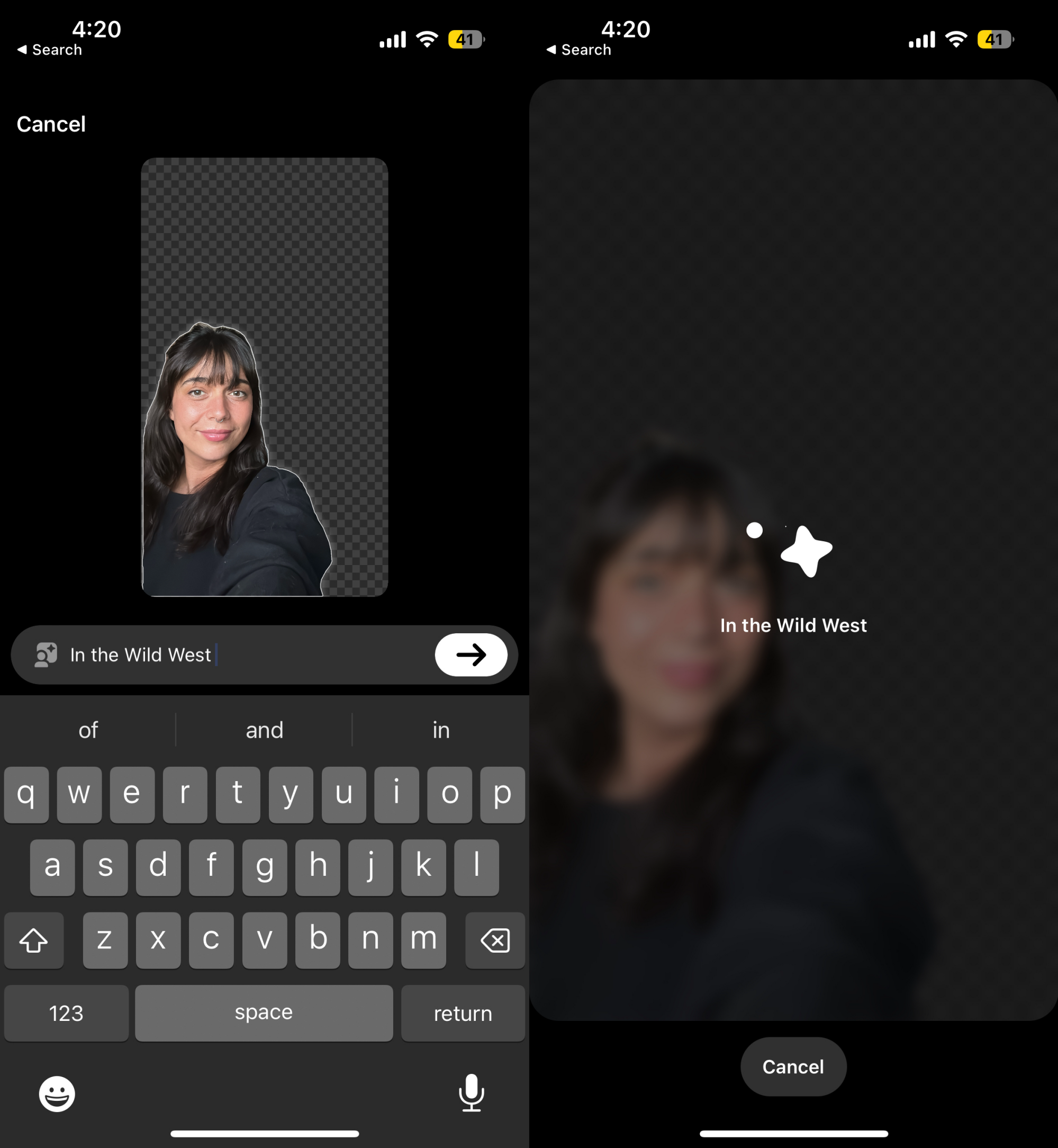 如何使用 Instagram 的 AI 背景