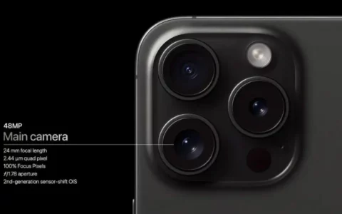 消息称苹果Apple iPhone 16 Pro手机主摄采用堆叠式传感器