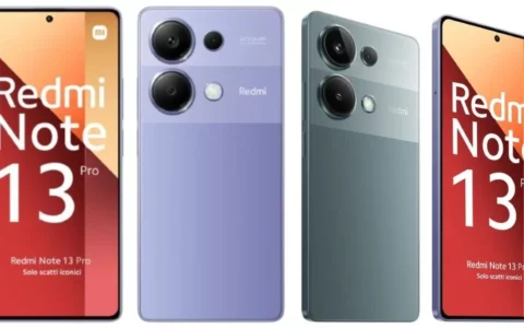 小米Xiaomi Redmi Note 13/Pro 4G即将来袭 相关信息都在这里了