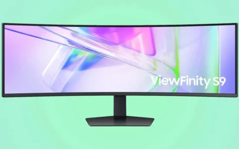 三星Samsung推出49英寸ViewFinity S9 S95UC带鱼屏显示器 售价149万韩元