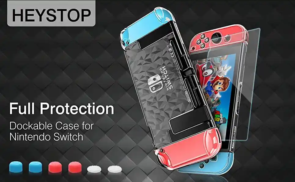 HEYSTOP Switch protective cover美国亚马逊假日优惠6美元，售价15.99美元