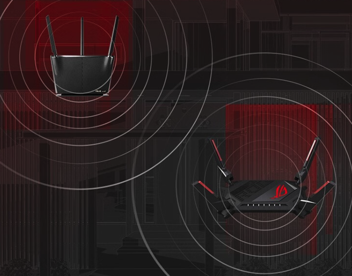专有电竞接口、游戏分包智能提速 “败家之眼” ROG GT-AX6000电竞路由器京东限时直降400元