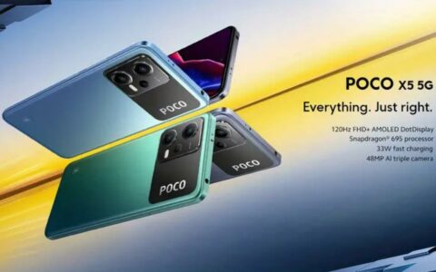 几乎2折！ Xiaomi POCO X5 5G美国TEMU优惠1000多美元，仅售208.5美元