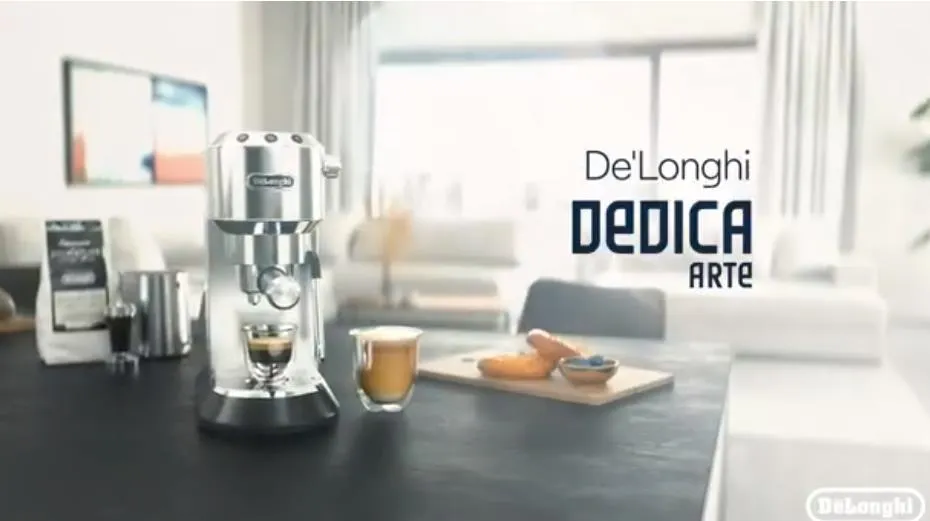 De'Longhi EC885M Dedica Arte浓缩咖啡机美国亚马逊优惠50美元，售价249.95美元