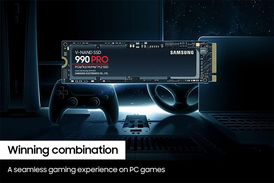 三星Samsung 990 PRO在新加坡亚马逊可以省231新元，仅售189新元！
