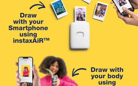 富士胶片Instax Mini Link 2在新加坡亚马逊可以省22新元，仅售122新元！