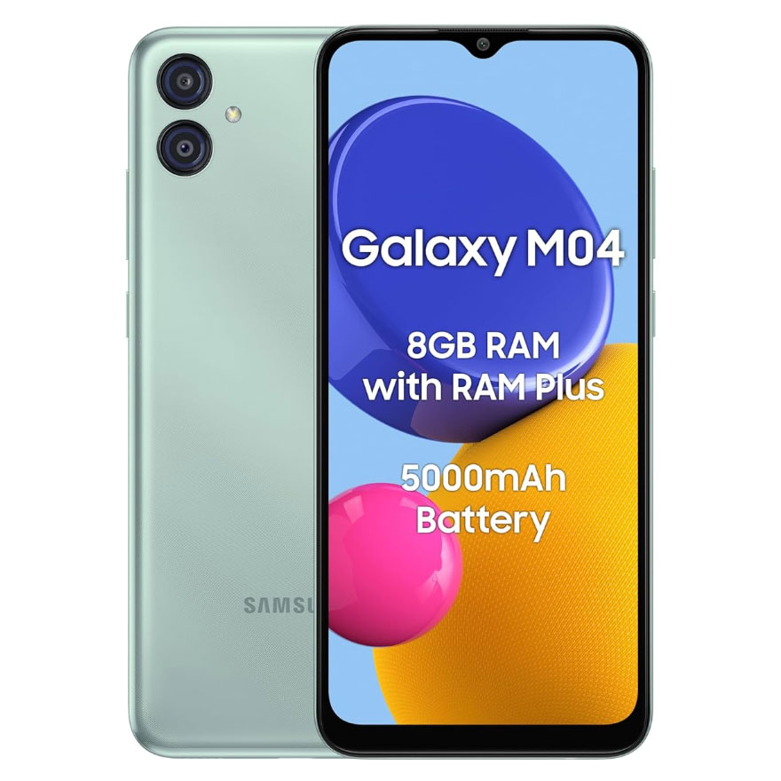 三星Samsung Galaxy M04在印度亚马逊可以省4599卢布，仅售7499卢布！