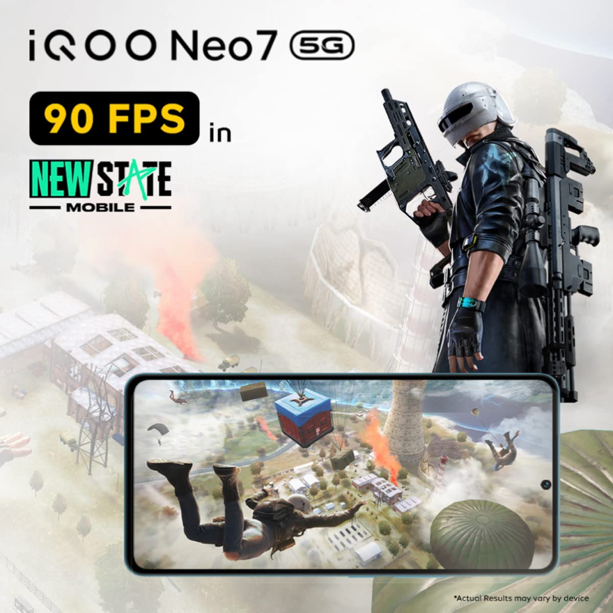 vivo iQOO Neo 7 5G在印度亚马逊可以省10000卢布，仅售24999卢布！
