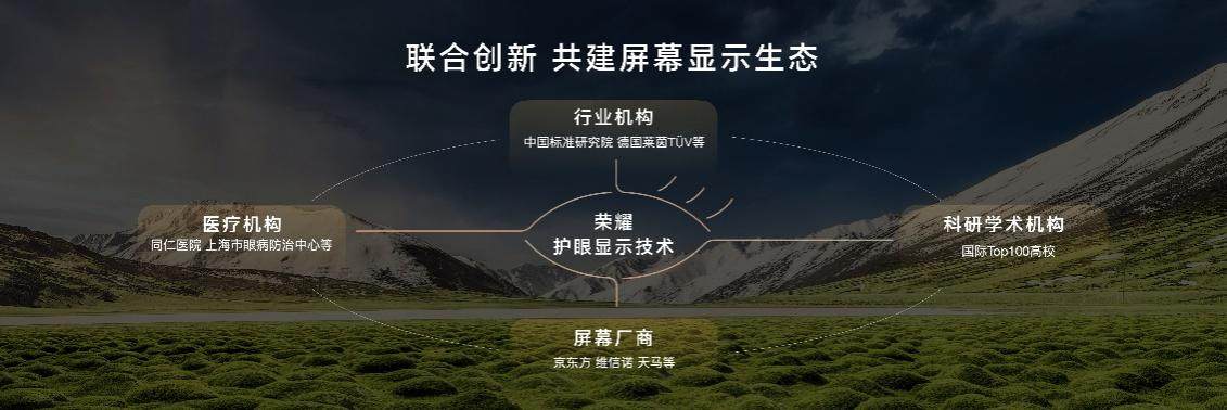 手机护眼群测荣耀100系列唯一全胜 荣耀绿洲护眼屏已成行业标杆