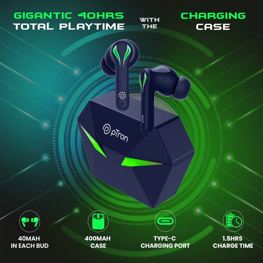 PTron Bassbuds Jade在印度亚马逊可以省2900卢布，仅售799卢布！