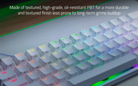 雷蛇Razer Huntsman Mini 60%游戏键盘在新加坡亚马逊可以省78新元，仅售114新元！
