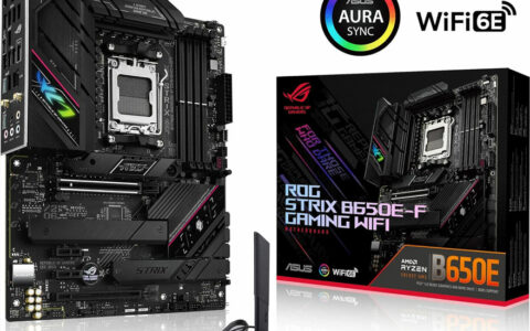 华硕ASUS ROG Strix B650E-F Gaming WiFi AM5主板在新加坡亚马逊可以省66新元，仅售362新元！