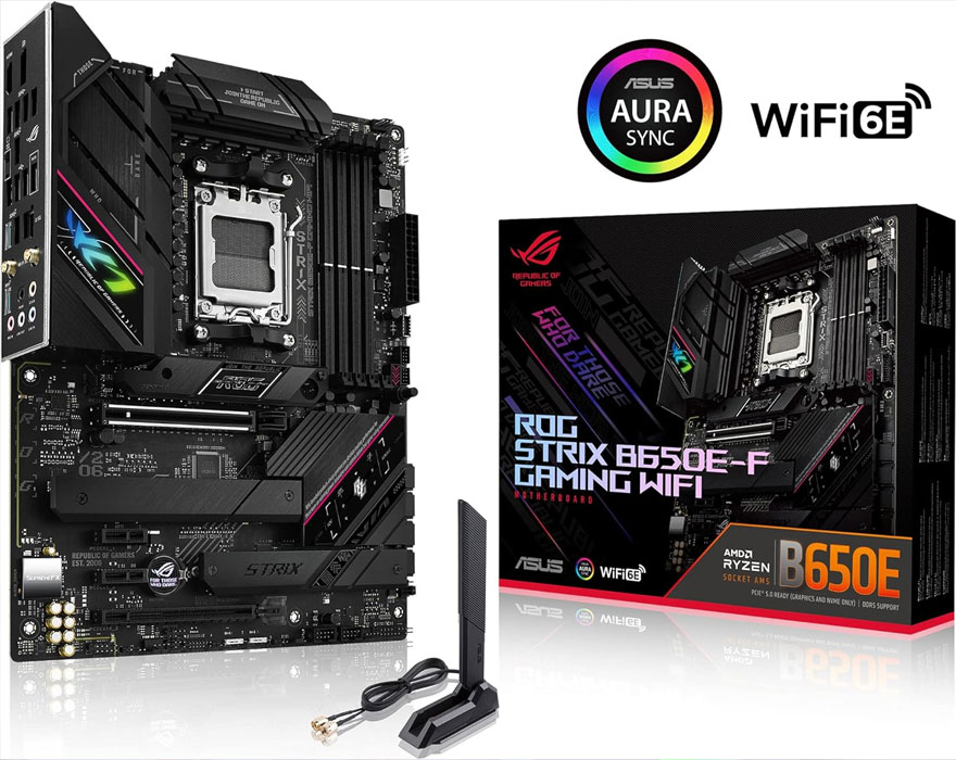 华硕ASUS ROG Strix B650E-F Gaming WiFi AM5主板在新加坡亚马逊可以省66新元，仅售362新元！