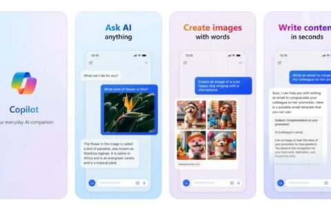微软Microsoft推出Copilot iOS应用：AI助手登陆移动设备