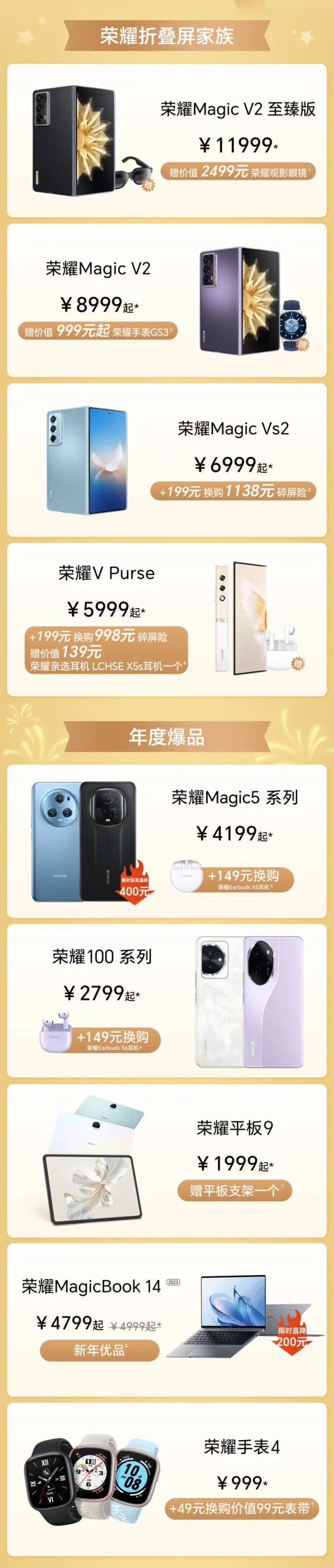 跨年夜放大招  荣耀以温暖人心的科技力量陪伴消费者 “魔法”跨年