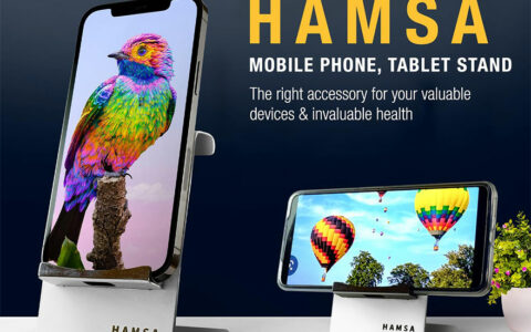 HAMSA手机、平板电脑支架在印度亚马逊可以省200卢比，仅售299卢比！