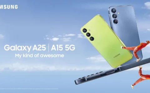 三星Samsung推出两款平价5G智能手机：Galaxy A15 5G和Galaxy A25 5G