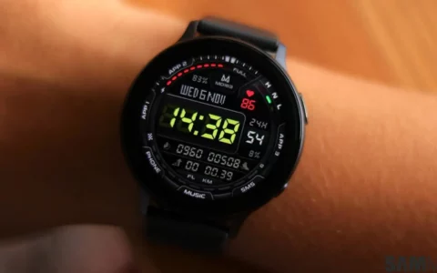 三星Samsung Galaxy Watch Active 2迎来全新UI 5手表系统更新