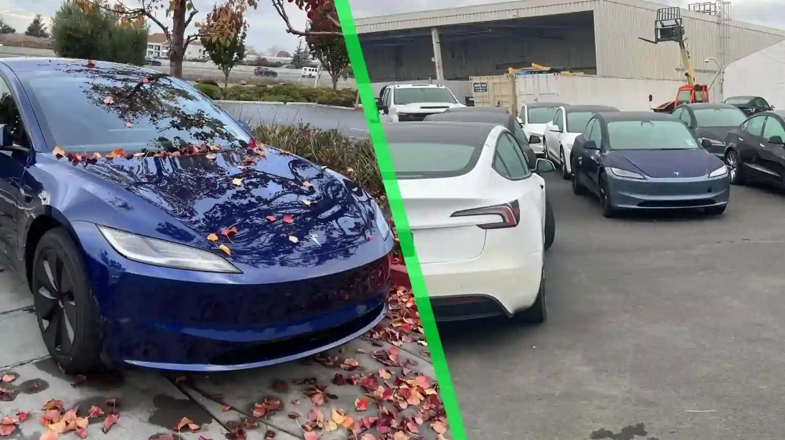 特斯拉Tesla Model 3“高地项目”刷新版在弗里蒙特工厂下线
