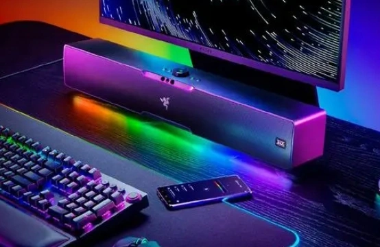 Razer雷蛇利维坦巨兽V2专业版音箱发布：AI头部追踪打造沉浸式3D音效