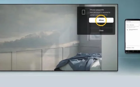 三星Samsung Galaxy手机用户如何通过Smart View启用Google Cast屏幕镜像功能