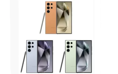 三星Samsung Galaxy S24 Ultra手机官网限定色渲染图曝光 拥有蓝、绿、橙三款