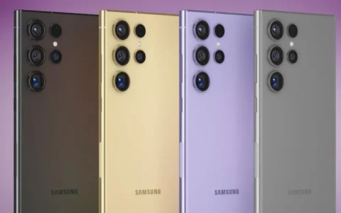 三星Samsung Galaxy S24 Ultra手机渲染图曝光 搭载高通骁龙8 Gen 3处理器