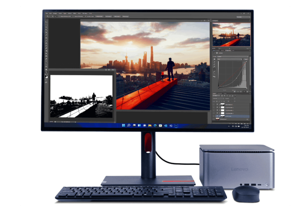 lenovo联想ThinkCentre neo Ultra迷你主机发布：搭载RTX 4060显卡