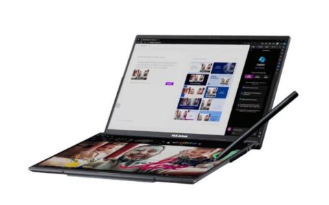 Asus华硕推出全新Zenbook DUO双屏笔记本：支持120Hz高刷